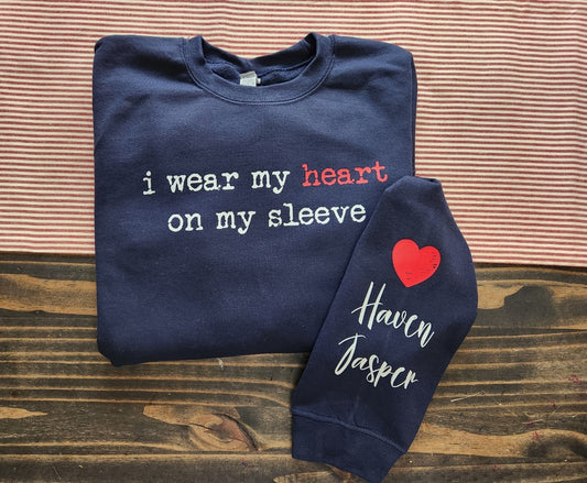 I Wear My Heart on My sleeve