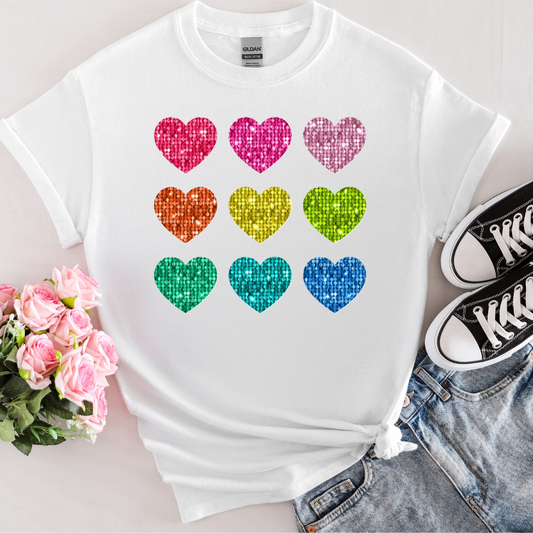 Rainbow Hearts