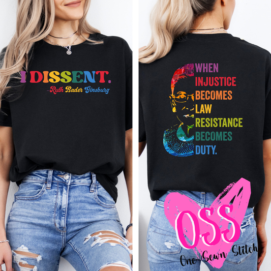I Dissent RBG