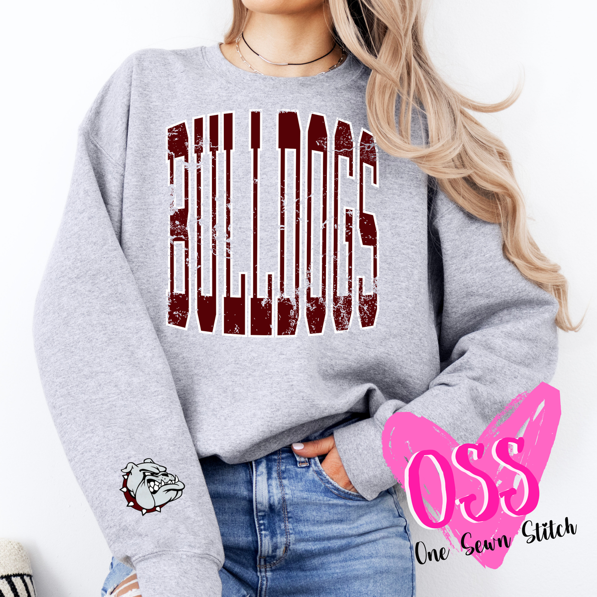 Distressed Bulldog Spirit