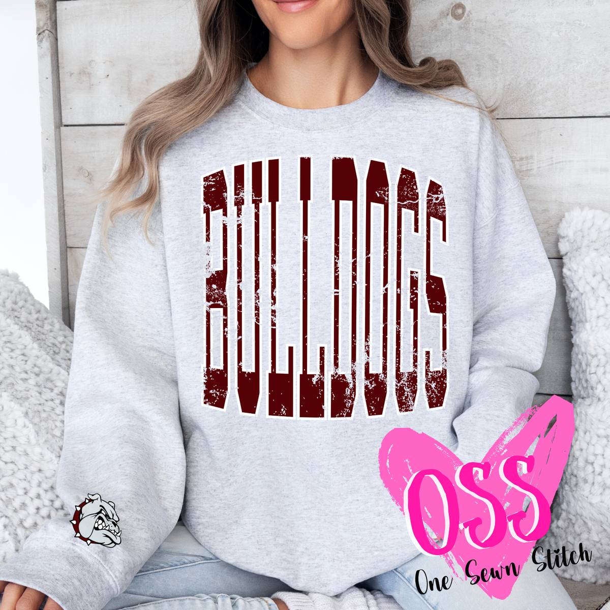 Distressed Bulldog Spirit