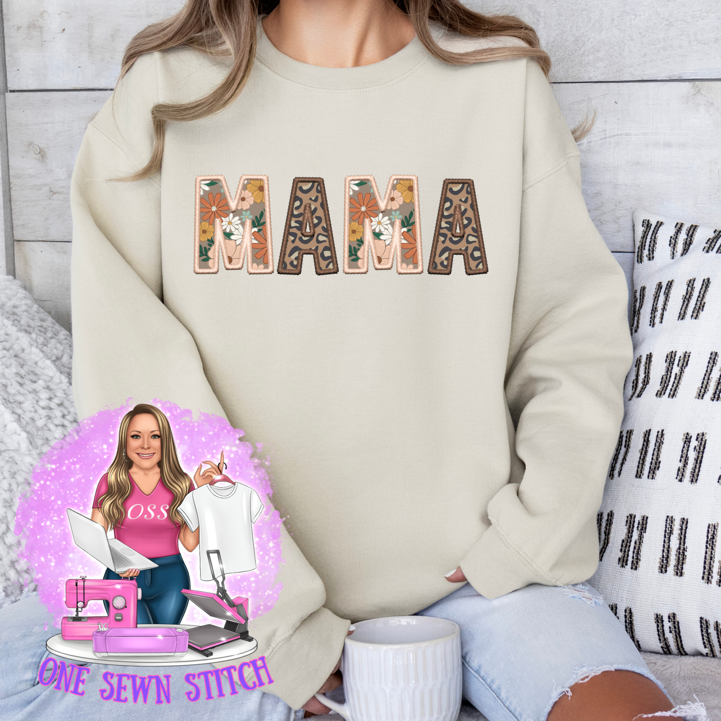 Leopard and Floral Mama