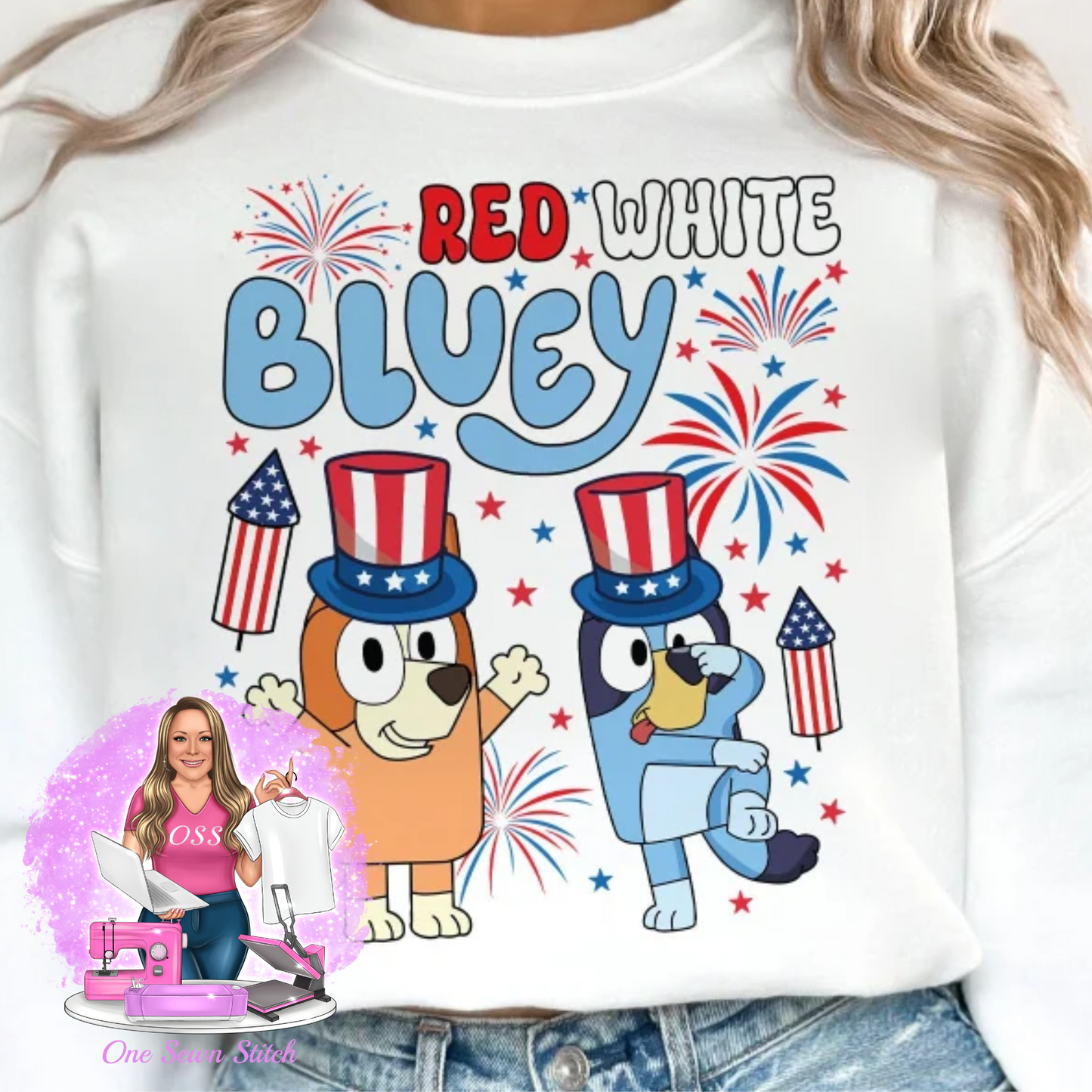 Red, White, Bluey (Youth)