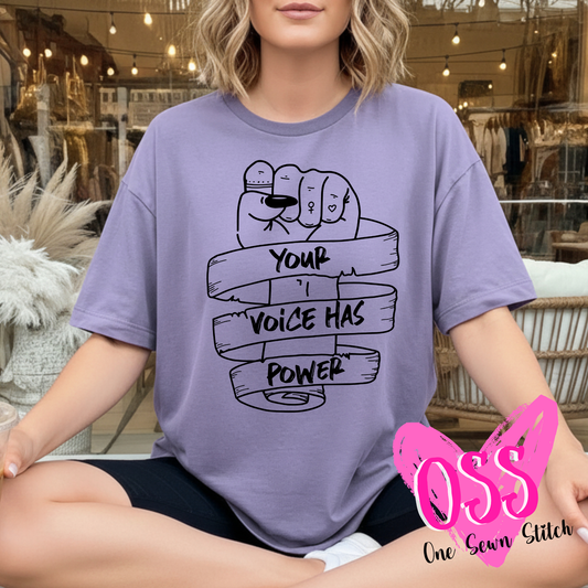 Your Voice Has Power